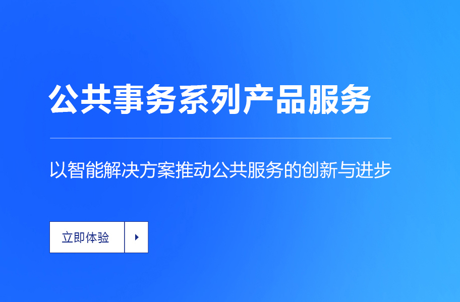 公共事务系列产品服务