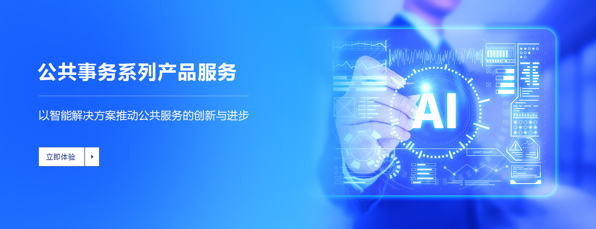 公共事务系列产品服务